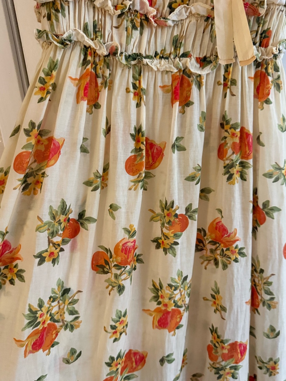 Doen Clarinet Dress in Orangerie Floral - Picture 5 of 9